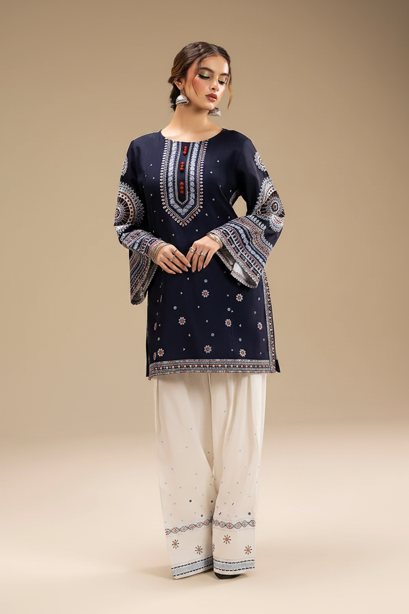 2 Piece Embroidered Lawn Suit
