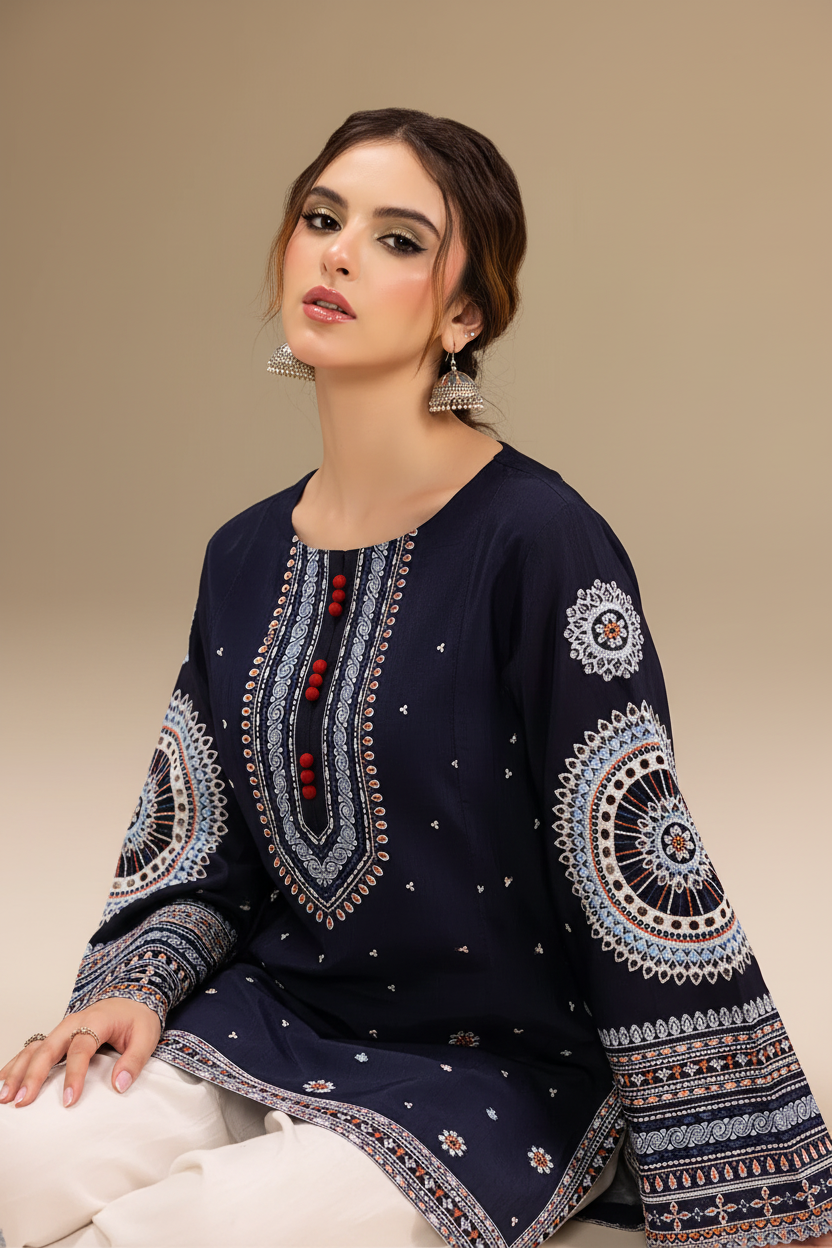 2 Piece Embroidered Lawn Suit