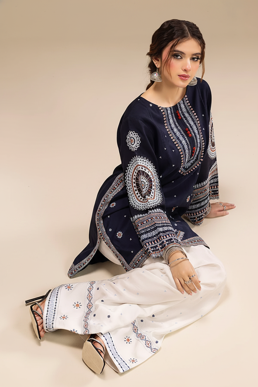 2 Piece Embroidered Lawn Suit