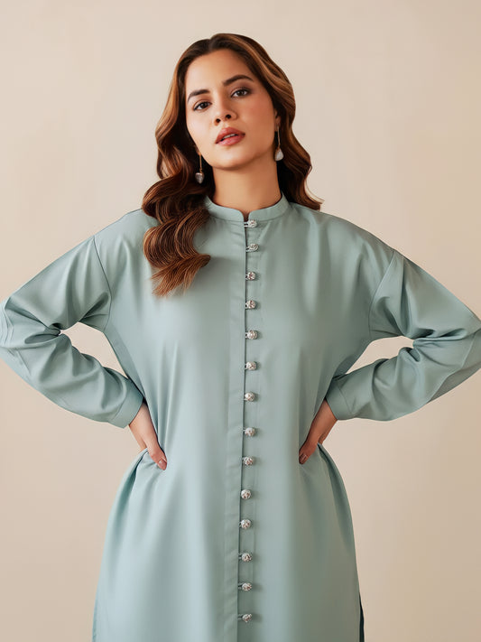 Sage Mist – Classic Button 2PC Set