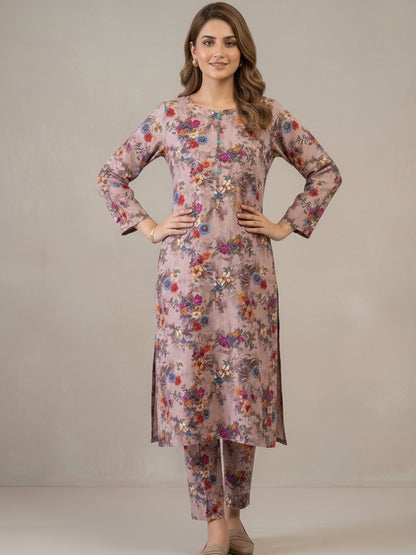 Blush Garden – Lawn Fusion 2 Piece Suit