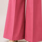 Solid Rose Pink Ethnic Kurta with Palazzo Pant