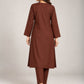 Cocoa Grace – Stone Linen 2-Piece Suit