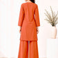 Straight Kurta with Palazzo Co-Ord Set