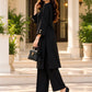Midnight Pearl – Winter Stone Linen 2-Piece Suit