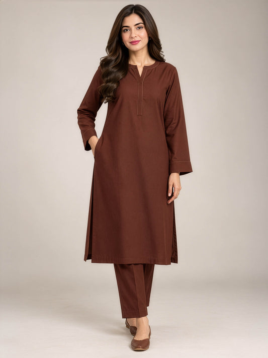 Cocoa Grace – Stone Linen 2-Piece Suit