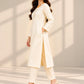 Ivory Grace – Premium Stone Linen Winter Kurta Set