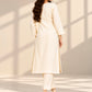 Ivory Grace – Premium Stone Linen Winter Kurta Set