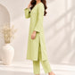 Sage Grace – Premium Stone Linen Winter Kurta Set