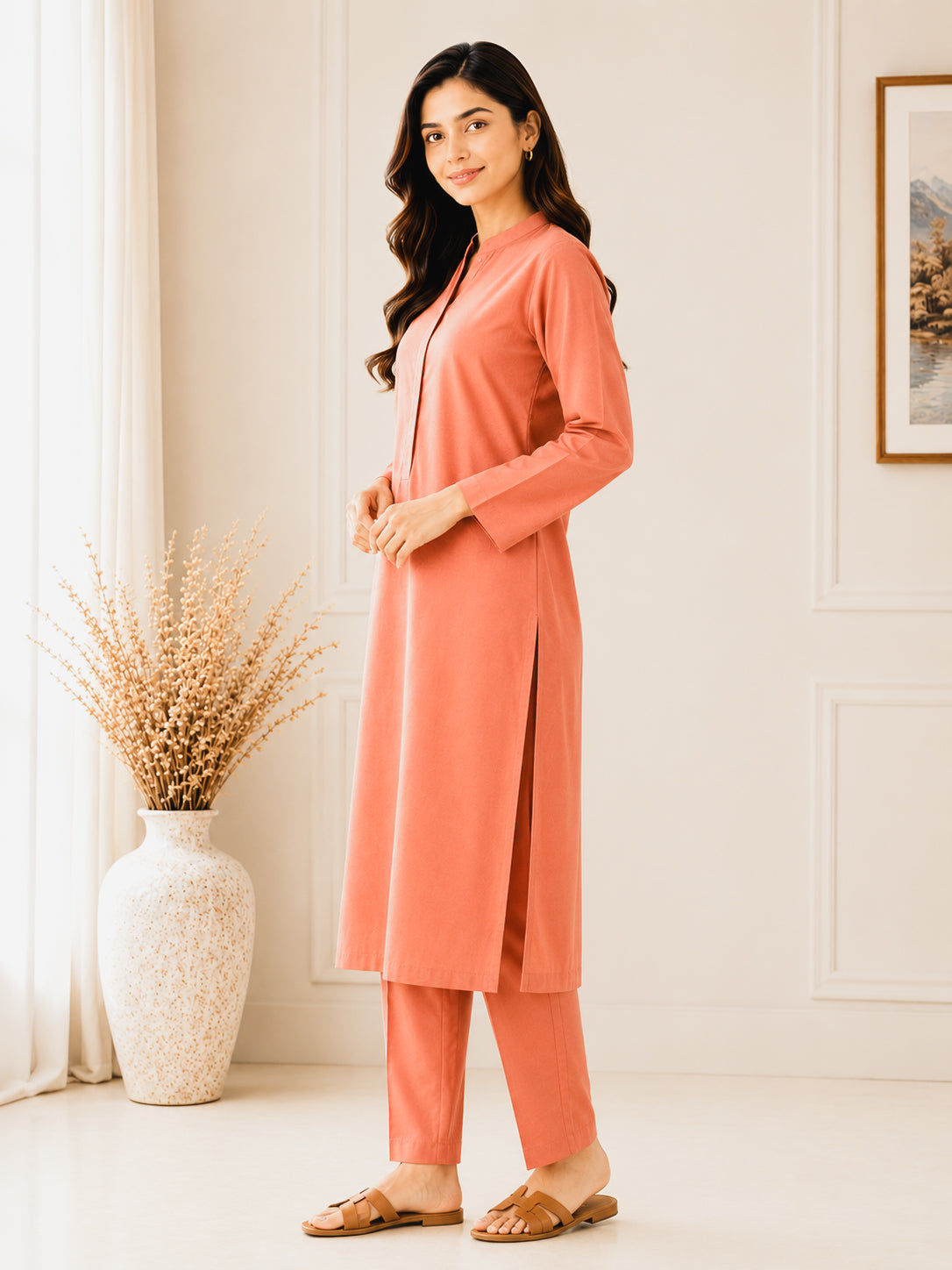 Coral Grace – 2 Piece Suit