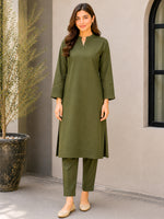 Olive Muse – Premium Solid Co-Ord Set