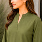 Olive Muse – Premium Solid Co-Ord Set