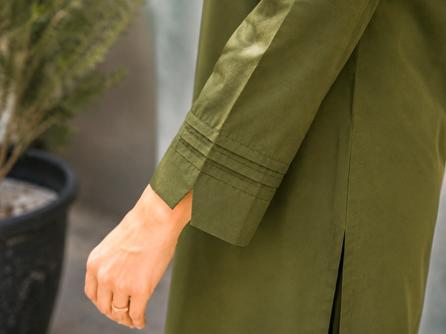 Olive Muse – Premium Solid Co-Ord Set