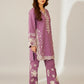 Noor-e-Plum Embroidered Premium Lawn Suit 2 Piece