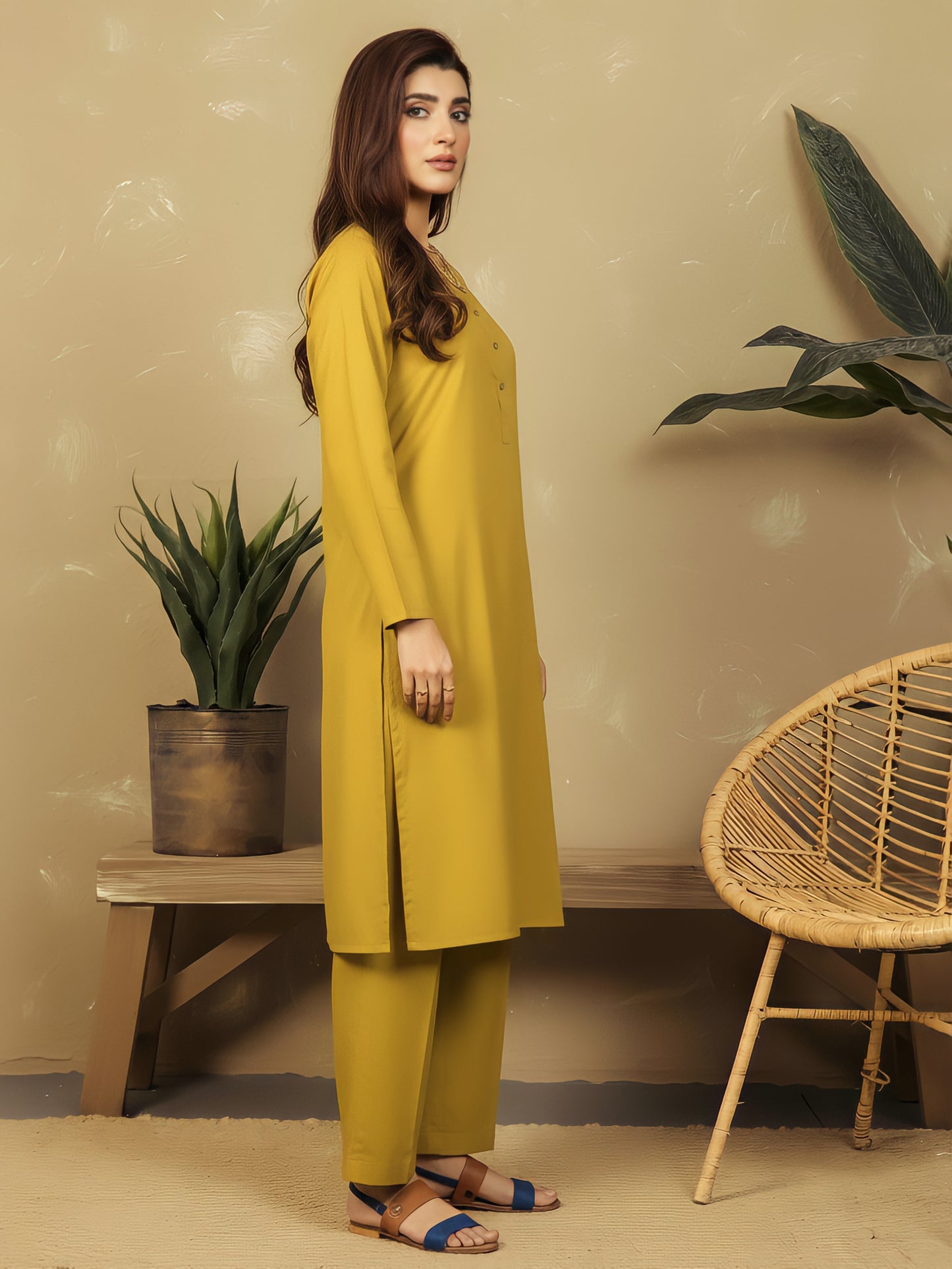 Premium Stone Linen 2-Piece – Pret (Winter)