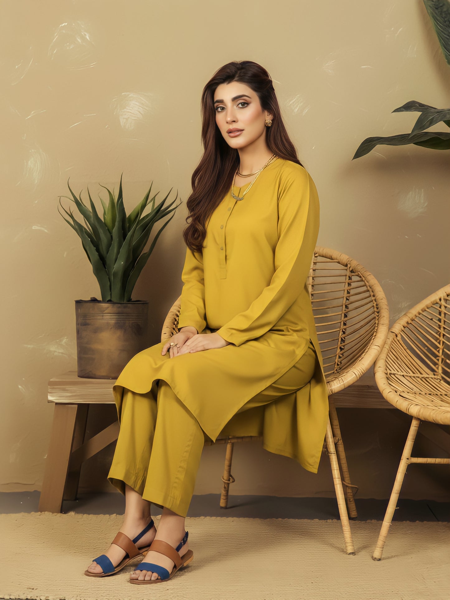 Premium Stone Linen 2-Piece – Pret (Winter)