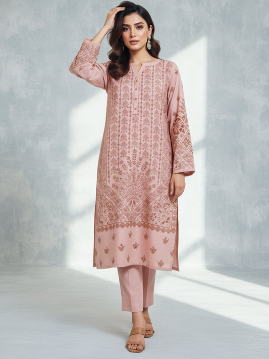 Premium Dhanak Printed Kurta Set