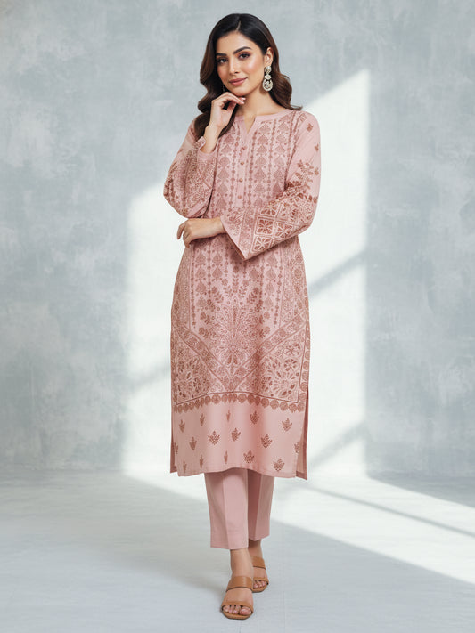 Premium Dhanak Printed Kurta Set