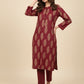 Premium Dhanak 2 PCS Printed Kurta Set ( Pret )