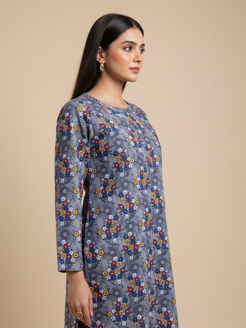 2 PCS Printed Kurta Set
