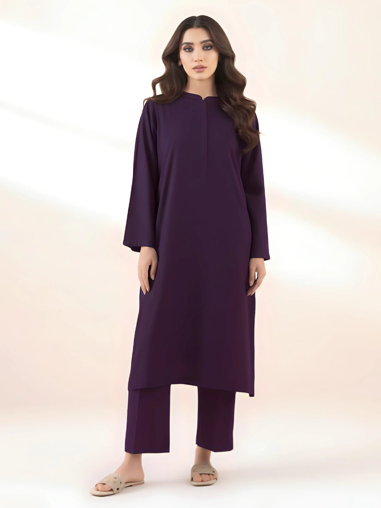 Premium Lawn 2 Piece Kurta Set (Pret)