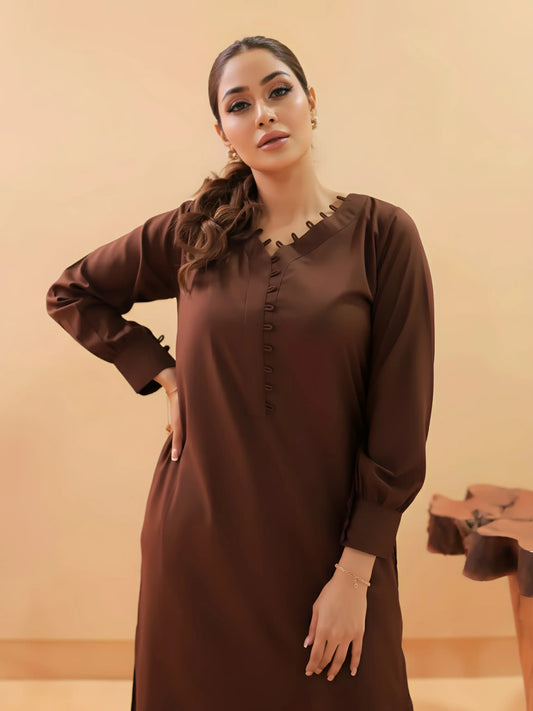 Jacquard Khaddar Printed Kurta Set