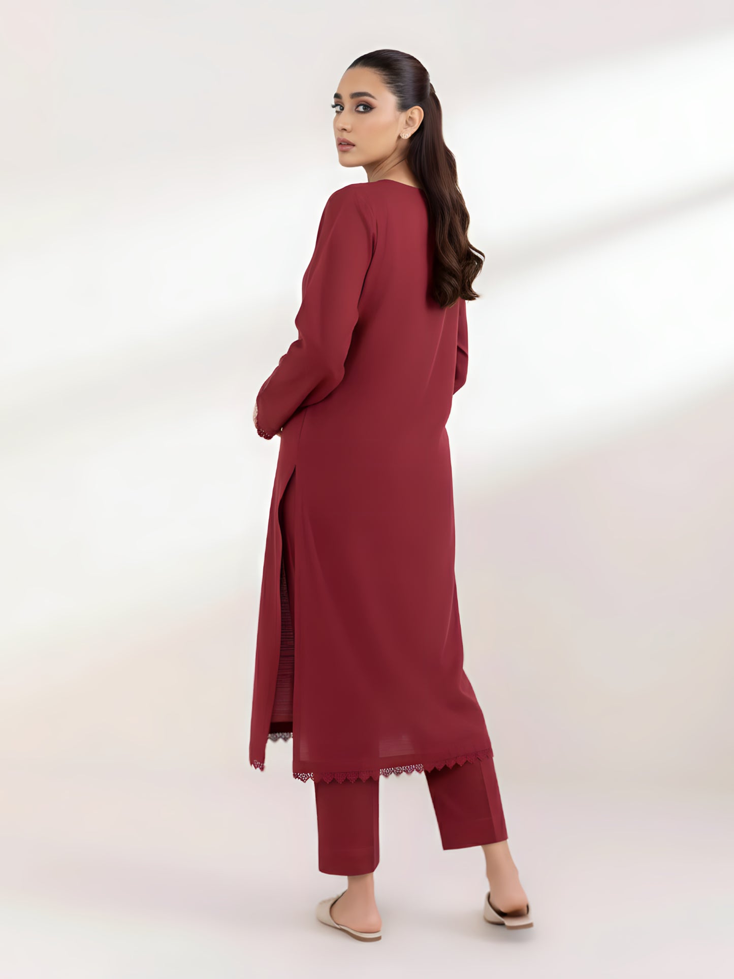 Maroon Majesty – Classic 2PC Set