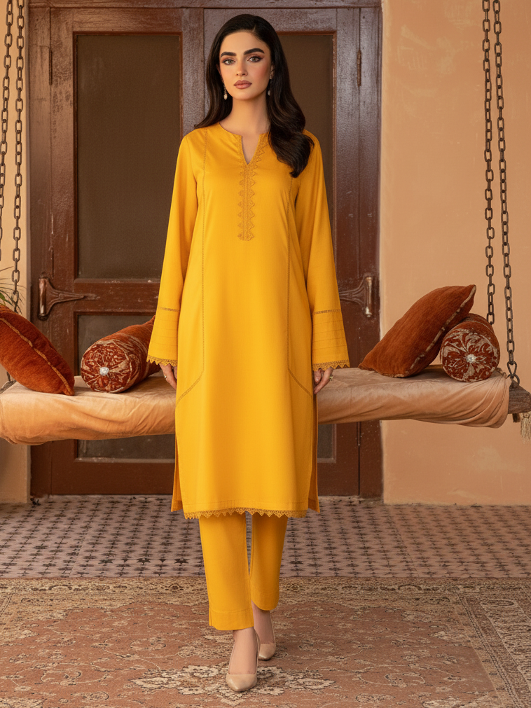 Premium Jacquard Cotton 2-Piece