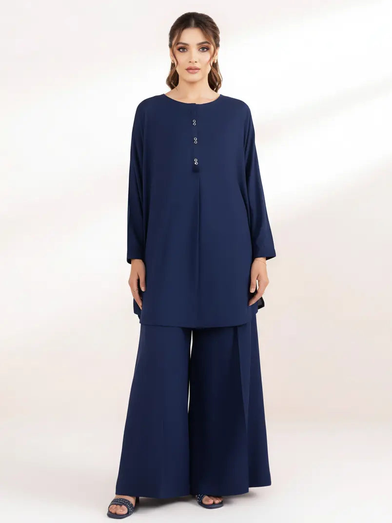 Linen 2 Piece Kurta Set (Pret)