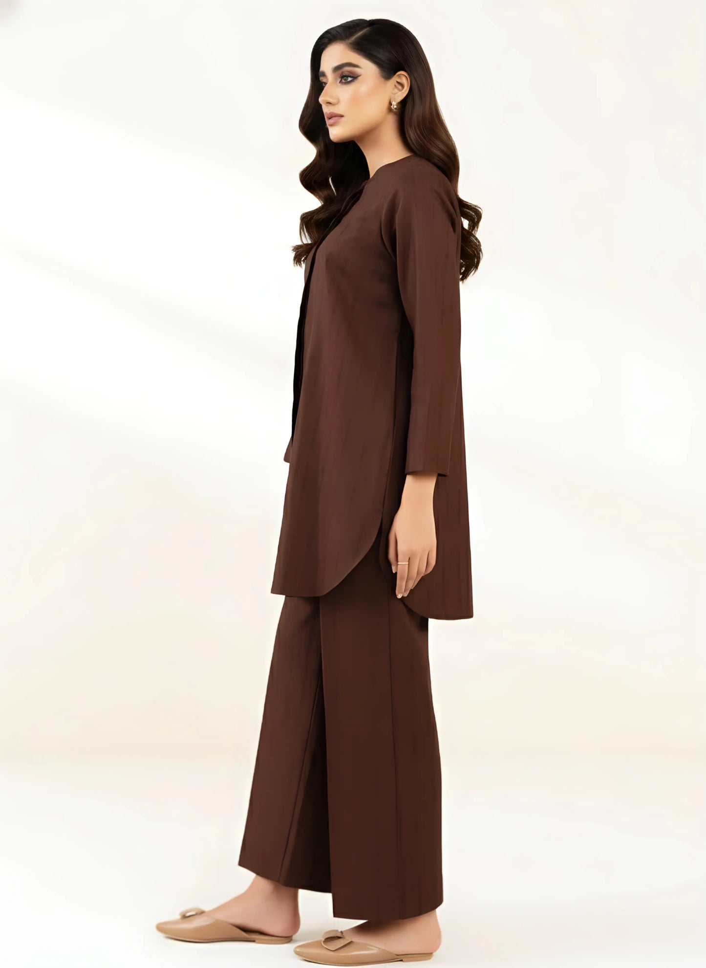 Jacquard Khaddar Printed Kurta Set