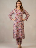 Blush Garden 2 PCS Printed Kurta Set