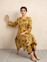 Golden Bloom – Lawn Fusion 2 Piece Suit