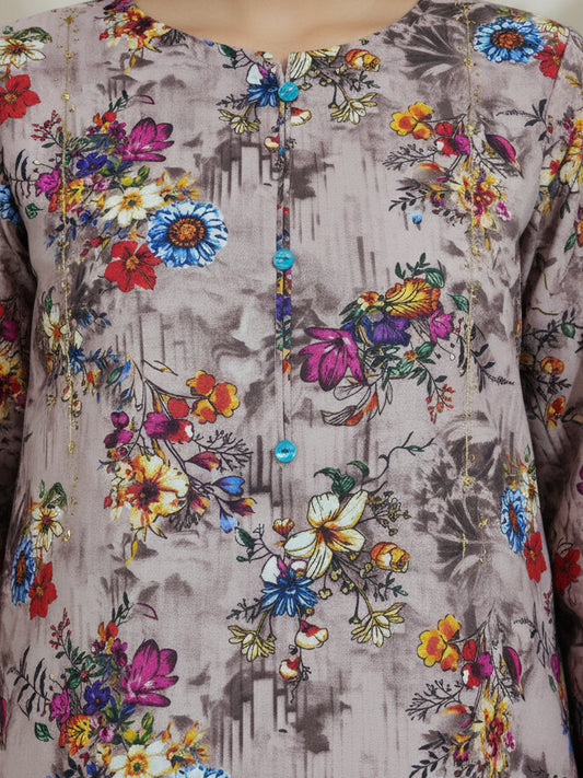 Blush Garden – Lawn Fusion 2 Piece Suit