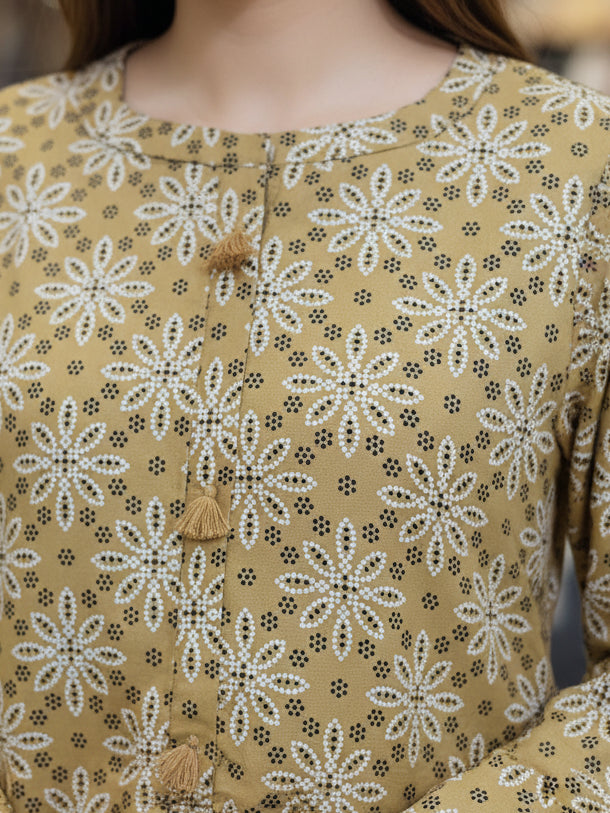 2 PCS Printed Kurta Set